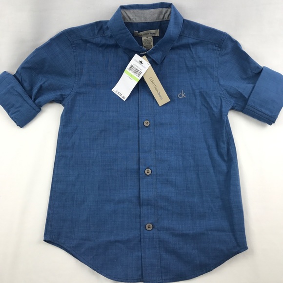 NWT Calvin Klein Toddler size 4 Button Up - Picture 7 of 7